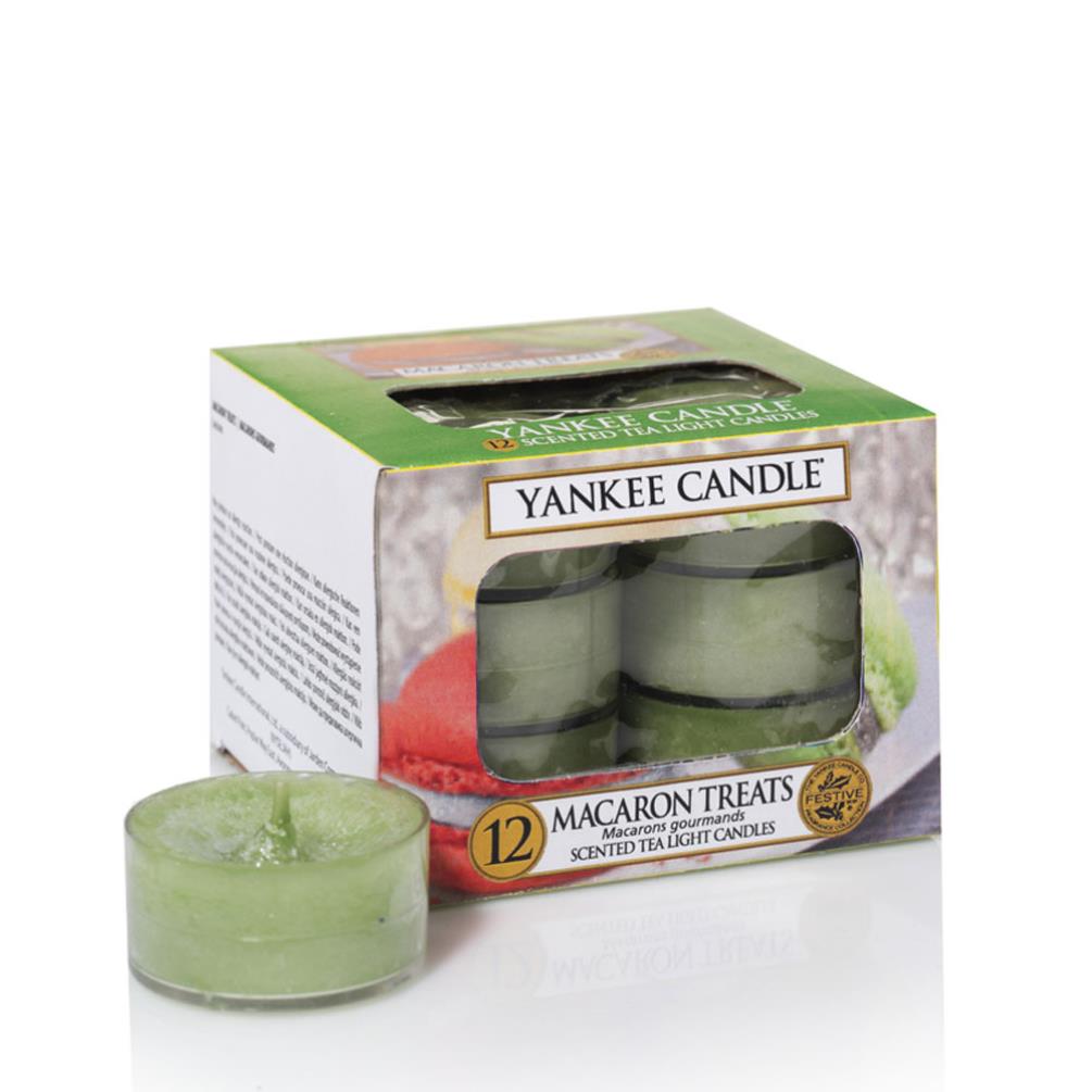 Yankee Candle Macaron Treats Tea Lights (Pack of 12) £6.29